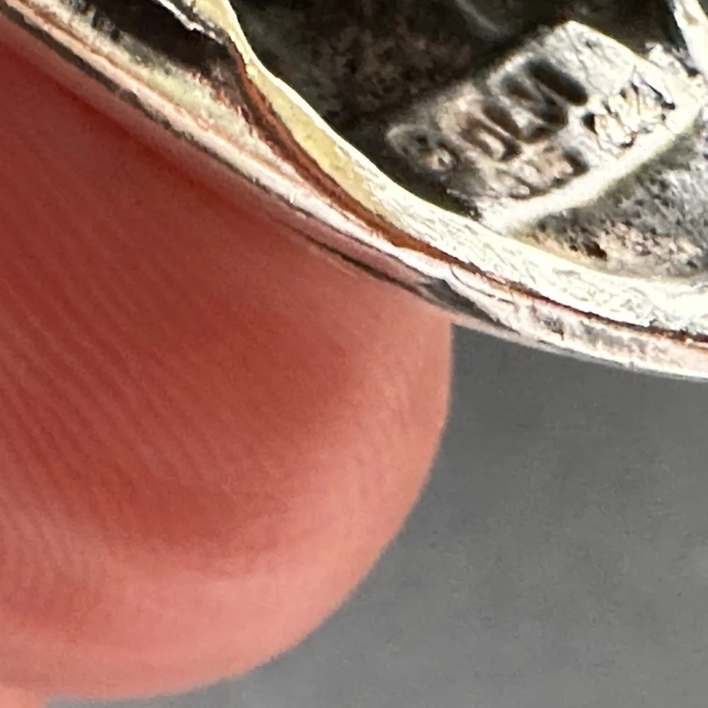 Dian Malouf Turquoise Heart Cocktail Ring - Picture 7 of 8